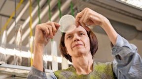 Platinen und Tüten aus Algen und Pilzen