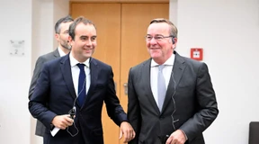 Die deutsch-französischen Gräben sind unübersehbar