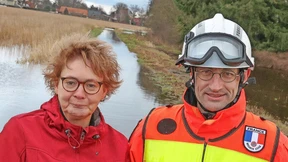 Im politischen Gummistiefel auf dem Deich