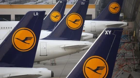 Lufthansa ziehen deutlich an