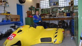 Gelähmt auf die Rennstrecke