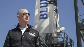 Bezos ins All abgehoben