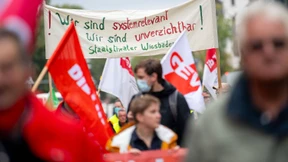 Warnstreiks kurz vor erwarteter Tarifeinigung
