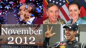 Chinas erster Mann, Obamas zweiter Sieg, Vettels dritter Triumph