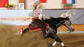 Gina Maria Schumacher reicht eine Pferdestärke