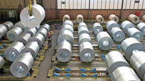 Stahlsparte im Energiedilemma