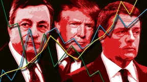 Drei Männer bewegen die Börse