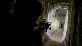 Die Front unter Gazas Erde