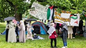Sieben Festnahmen in Protestcamp an Uni Frankfurt
