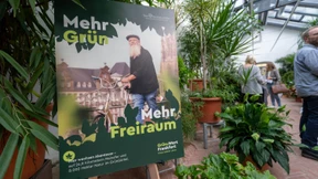 Fragwürdige Plakataktion in Wahlkampf-Grün