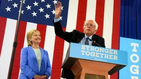 Sanders und Clinton gemeinsam gegen Trump