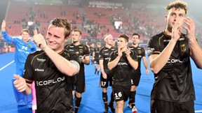 Deutsches Hockeyteam punktet gegen Olympiasieger