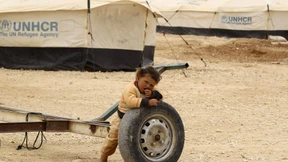 Vor dem  Krieg fliehen