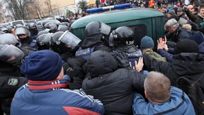 Micheil Saakaschwili in Kiew von Anhängern befreit