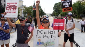 Washingtons Bewohner wehren sich gegen Polizei-Einsätze