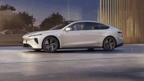 Auf einen Nio ET7 mit Technik & Motor