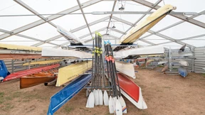 Ein Zelt als Provisorium