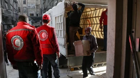 UN-Hilfskonvoi in Ost-Ghouta beschossen