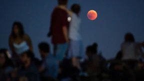 Die Mondfinsternis im Zeitraffer