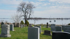 Eine Insel für tausende Corona-Tote