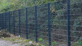 Mann hängt mehrere Stunden kopfüber an Zaun fest