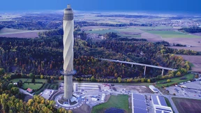 Rottweil blickt bei gutem Wetter bis auf die Alpen