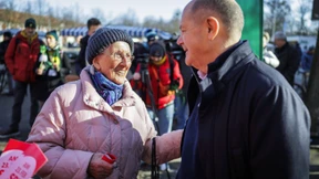 Scholz gibt sich optimistisch