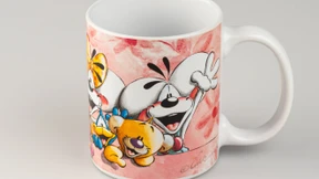 Retro-Maus gegen Grinse-Monster