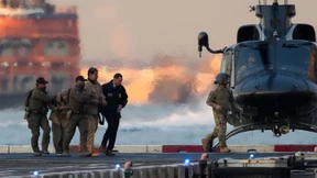 Als ein Hubschrauber getroffen wurde, stand die ganze Operation infrage