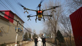 Drohnenbefehle zwecks Viruseindänmmung