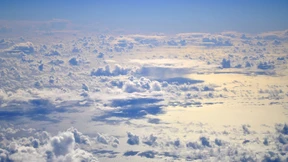 Wolken der Karibik, was treibt ihr da?