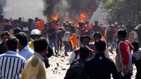 Unruhen in Delhi überschatten Trumps Besuch