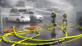 Großbrand in Niedernhausen am frühen Morgen gelöscht