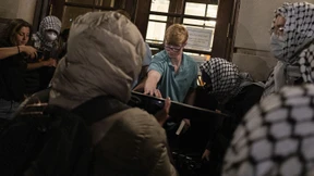 Propalästinensische Studenten besetzen Gebäude der Columbia-Universität