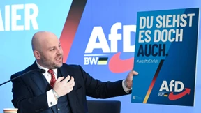 Die AfD in Baden-Württemberg glaubt an Platz eins