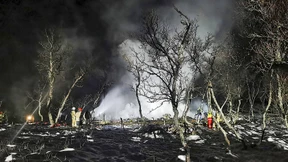 Fünf Tote bei Brand in Hütte