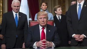 Trumps erster hoher Besuch ist eine Britin