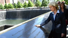 Von der Leyen gedenkt der Terroropfer am Ground Zero
