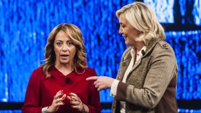 Le Pen und Meloni gehen aufeinander zu
