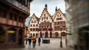 Megafon mit  Schalldämpfer