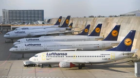 Brand am Frankfurter Flughafen