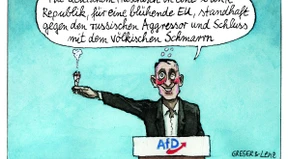 Der Mann mit dem Gras ist da