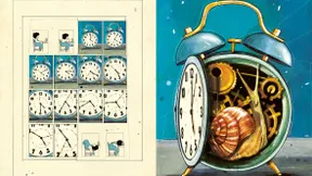 Die Zeit ist eine Schnecke: Illustration aus Daniela Pareschis „Unsichtbar“