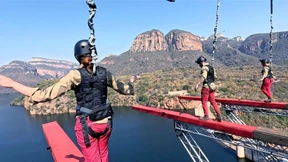 „Sarah ist richtig rot und läuft blau an!“