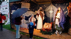 Krippenkrieg unter Palmen 