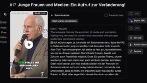 So funktioniert es, aus einem 30-minütigen Video 23 Einzelclips zu machen.
