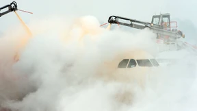 Da kann man schon mal übers Wetter reden