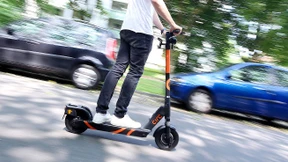 Deutschlands erste E-Tretroller werden in Herne verliehen