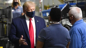 Der Sieg gegen das „China-Virus“ soll Trump retten