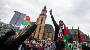 Rund 2500 Teilnehmer bei Anti-Israel-Demo in Frankfurt